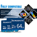 MICRODATA 8GB U1 Blue TF(Micro SD) Memory Card