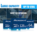MICRODATA 8GB U1 Blue TF(Micro SD) Memory Card