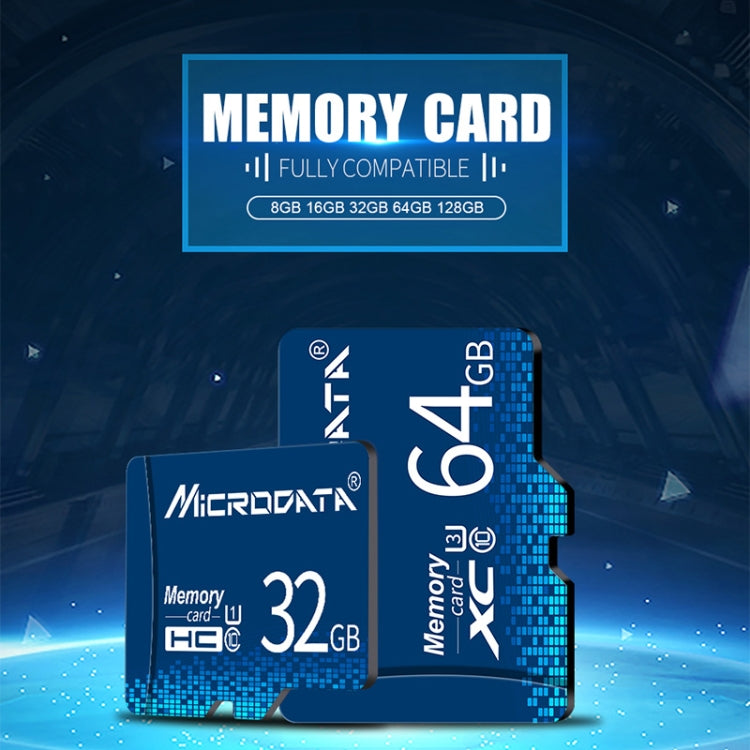 MICRODATA 8GB U1 Blue TF(Micro SD) Memory Card