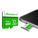 MICRODATA 8GB U1 Green and White TF(Micro SD) Memory Card