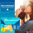 MICRODATA 8GB U1 Color Block TF(Micro SD) Memory Card