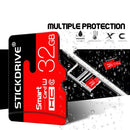 Stickdrive 128GB High Speed Class 10 Micro SD(TF) Memory Card
