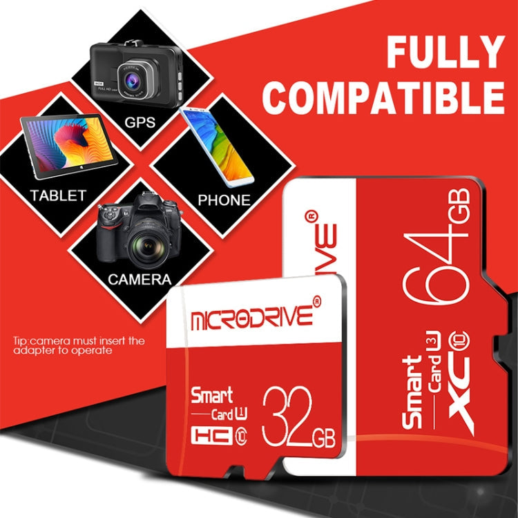 Microdrive128GB Class 10 High Speed Class 10 Micro SD(TF) Memory Card