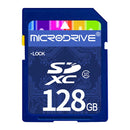 Microdrive 128GB High Speed Class 10 SD Memory Card for All Digital Devices with SD Card Slot