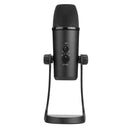 BOYA BY-PM700 USB Sound Recording Condenser Microphone with Holder, Compatible with PC / Mac for Live Broadcast Show, KTV, etc. (Black)