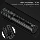 BGN-C7 Condenser Microphone Dual Mobile Phone Karaoke Live Singing Microphone Built-in Sound Card(Black)