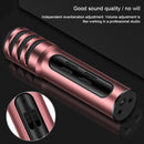 BGN-C7 Condenser Microphone Dual Mobile Phone Karaoke Live Singing Microphone Built-in Sound Card(Pink)