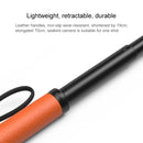 Original Xiaomi Youpin SEABIRD Retractable Leather Handle Aviation Aluminum Alloy 4K Sports Camera Selfie Stick with Rubber Hand Strap(Green)