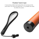 Original Xiaomi Youpin SEABIRD Retractable Leather Handle Aviation Aluminum Alloy 4K Sports Camera Selfie Stick with Rubber Hand Strap(Green)