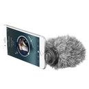 BOYA BY-DM200 8 Pin Interface Plug Condenser Live Show Video Vlogging Recording Microphone for iPhone (Black)