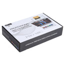 KVM KV-28 1-to-2 Handheld UHF/VHF Wireless Microphones with Receiver(Black)