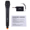 KVM K-08A Handheld Wireless Microphone with Receiver(Black)