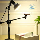 Tricolor Light Supplement Photography Micro-Course Video Recording Mobile Phone Overhead Bracket
