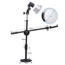 Tricolor Light Supplement Photography Micro-Course Video Recording Mobile Phone Overhead Bracket