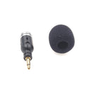 MK-5 Mono 3.5mm Gold Plated Plug Live Mobile Phone Tablet Laptop Mini Bend Microphone