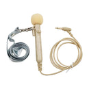 MK-7 3.5mm Elbow Head Handheld Loudspeaker Neck-mounted Microphone with Lanyard, Length: 1m (Flesh Color)