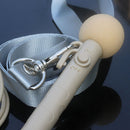 MK-7 3.5mm Elbow Head Handheld Loudspeaker Neck-mounted Microphone with Lanyard, Length: 1m (Flesh Color)