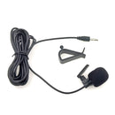 ZJ015MR Mono 2.5mm Straight Plug Car Navigation DVD External Paste Microphone, Length: 3m