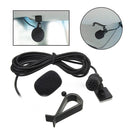 ZJ015MR Mono 2.5mm Straight Plug Car Navigation DVD External Paste Microphone, Length: 3m
