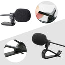 ZJ015MR Stereo 2.5mm Straight Plug Car Navigation DVD External Paste Microphone, Length: 3m