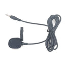 ZJ031MR Mono 2.5mm Straight Plug Tour Guide Megaphone Lavalier Wired Microphone, Length: 1.5m