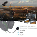 ZJ033MR-03 17cm Mono 3.5mm Angle Head Plug Gaming Headset Sound Card Live Microphone