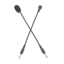 ZJ033MR-03 17cm Mono 3.5mm Straight Plug Gaming Headset Sound Card Live Microphone