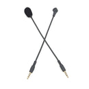 ZJ033MR-03 19cm 4 Level Pin 3.5mm Straight Plug Gaming Headset Sound Card Live Microphone