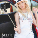 L03 Aluminum Alloy Foldable Bluetooth Tripod Selfie Stick (White)