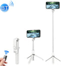 L03 Aluminum Alloy Foldable Bluetooth Tripod Selfie Stick (White)
