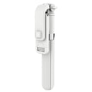L03 Aluminum Alloy Foldable Bluetooth Tripod Selfie Stick (White)
