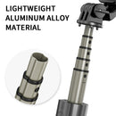 L03 Aluminum Alloy Foldable Bluetooth Tripod Selfie Stick (White)