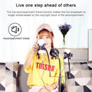 Original Lenovo UM20S K Song Condenser Microphone Live Recording Equipment with Variable Sound Effects (Black)