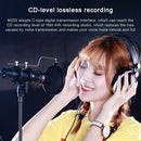Original Lenovo UM20S K Song Condenser Microphone Live Recording Equipment with Variable Sound Effects (Black)