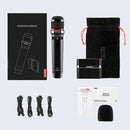 Original Lenovo UM20-U K Song Wireless Digital Microphone Live Recording Equipment with Wireless Receiver (Black)
