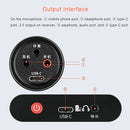 Original Lenovo UM20-U K Song Wireless Digital Microphone Live Recording Equipment with Wireless Receiver (Black)