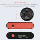 Original Lenovo UM20-U K Song Wireless Digital Microphone Live Recording Equipment with Wireless Receiver (Black)