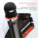 Original Lenovo UM20-U K Song Wireless Digital Microphone Live Recording Equipment with Wireless Receiver (Black)