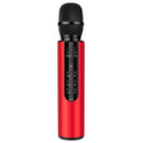 K3 Bluetooth 5.0 Karaoke Live Stereo Sound Wireless Bluetooth Condenser Microphone (Red)