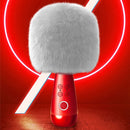 Xiaomi Youpin G2 Sing Karaoke Bluetooth Microphone Apricot White Fluff Windshield Version(Red)