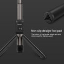 Honor AF15 Pro Mobile Phone Bluetooth Mini Selfie Stick Live Floor Tripod Bracket (White)