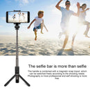 Honor AF15 Pro Mobile Phone Bluetooth Mini Selfie Stick Live Floor Tripod Bracket (White)