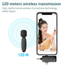 AP003 Mini Smart Noise Reduction Wireless Lavalier Microphone(Black)
