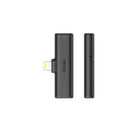 iDiskk 8 Pin Mini MFI Wireless Lavalier Microphone(Black)