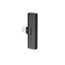 iDiskk 8 Pin Mini MFI Wireless Lavalier Microphone(Black)