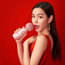 Xiaomi Youpin Q3 Sing Elves Karaoke Bluetooth Microphone with Holder(Pink)