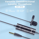 BOYA BY-M1S Universal Lavalier Microphone (Black)