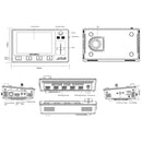 FEELWORLD L2 Plus Multi-camera Video Mixer Switcher with 5.5 inch Screen(EU Plug)