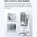 Saramonic Xmic Z5 USB Desktop Microphone for Conferences, Online Class, Podcasting, Live-streaming
