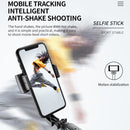 Q08 Gimbal Stabilizer Bluetooth Remote Control Tripod Selfie Stick (White)